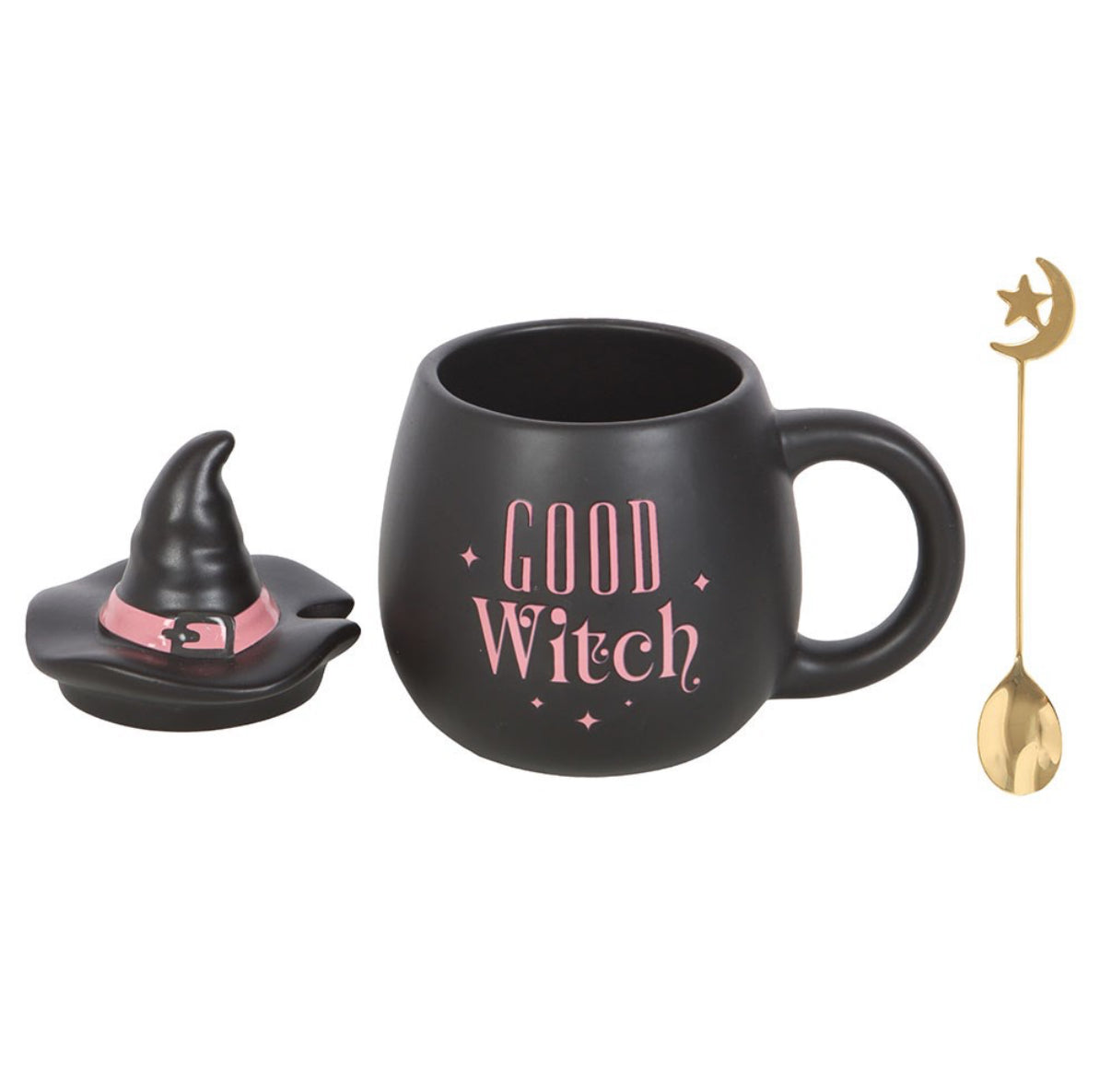 Good Witch Mug Lid & Spoon