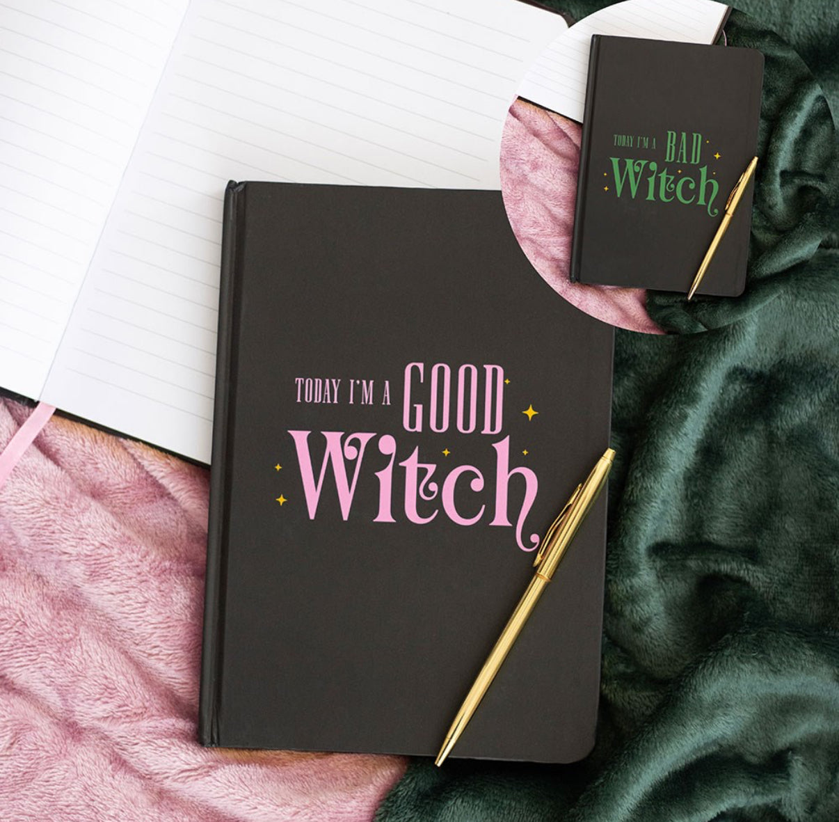 Good Witch, Bad Witch Reversible Notebook