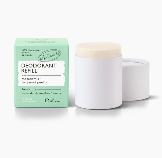 UpCircle Plastic Free Deodorant Refills - Macadamia + Bergamot