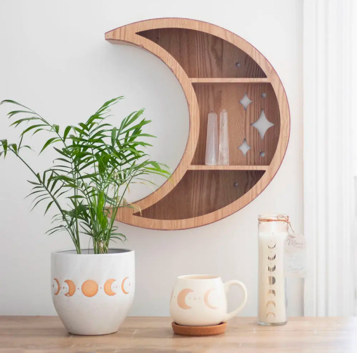 Moon Phase Plant Pot