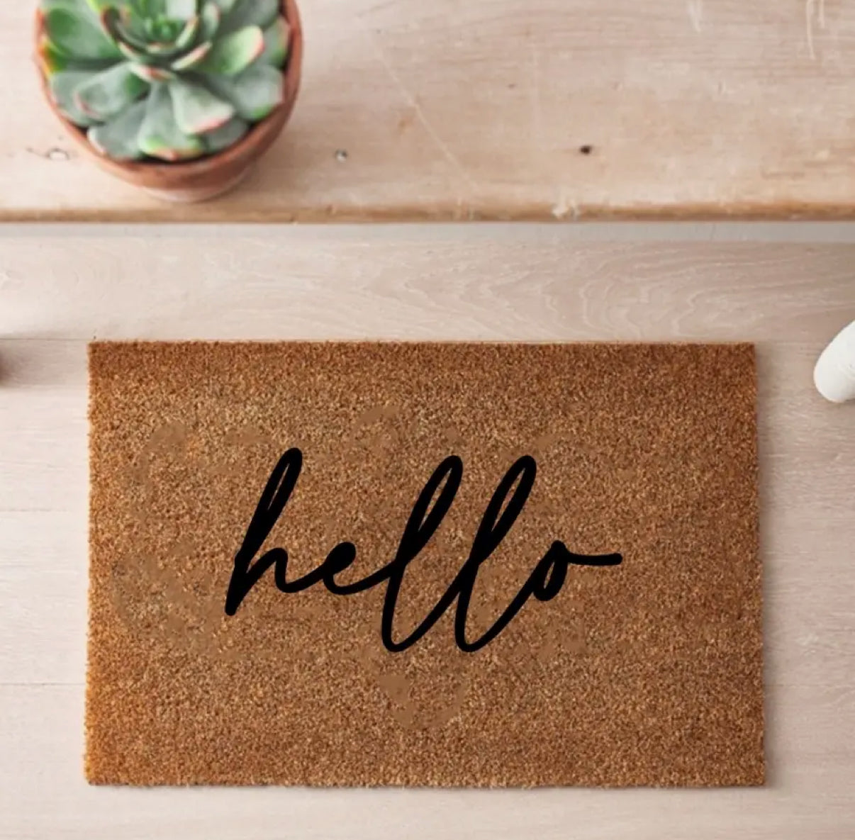 Natural Hello Mat