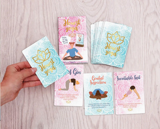 Honest Yoga Pose Cards