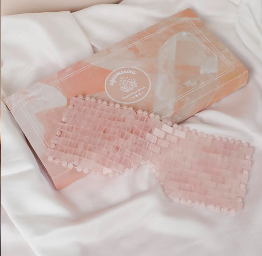 Rose Quartz Eye Mask