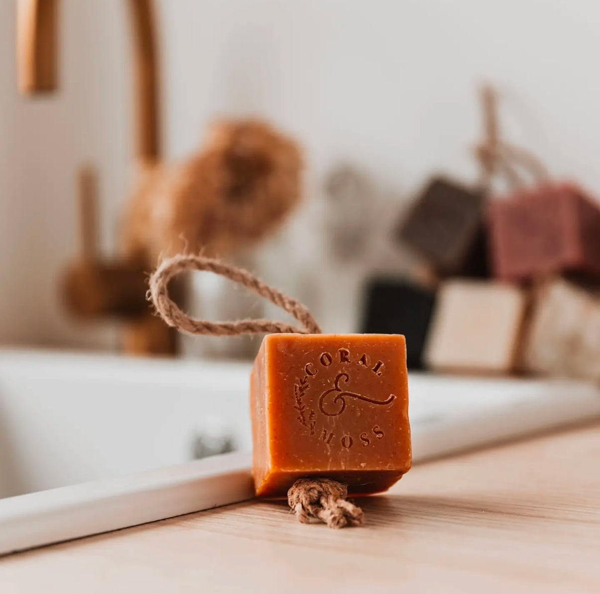 Handcrafted, Soap on a Rope