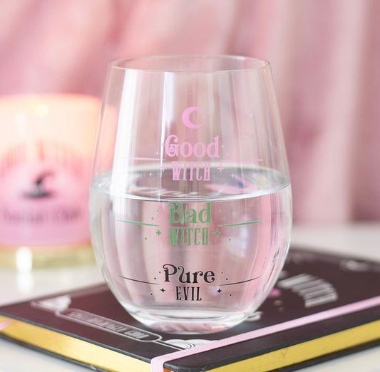 Good Witch, Bad Witch Glass