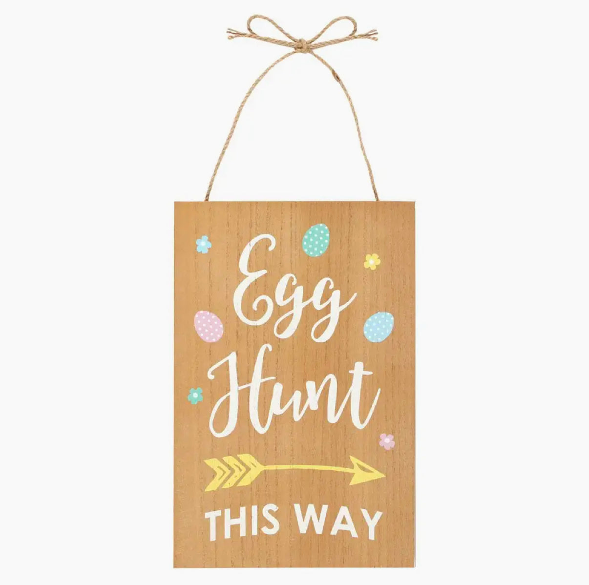 Egg Hunt Sign