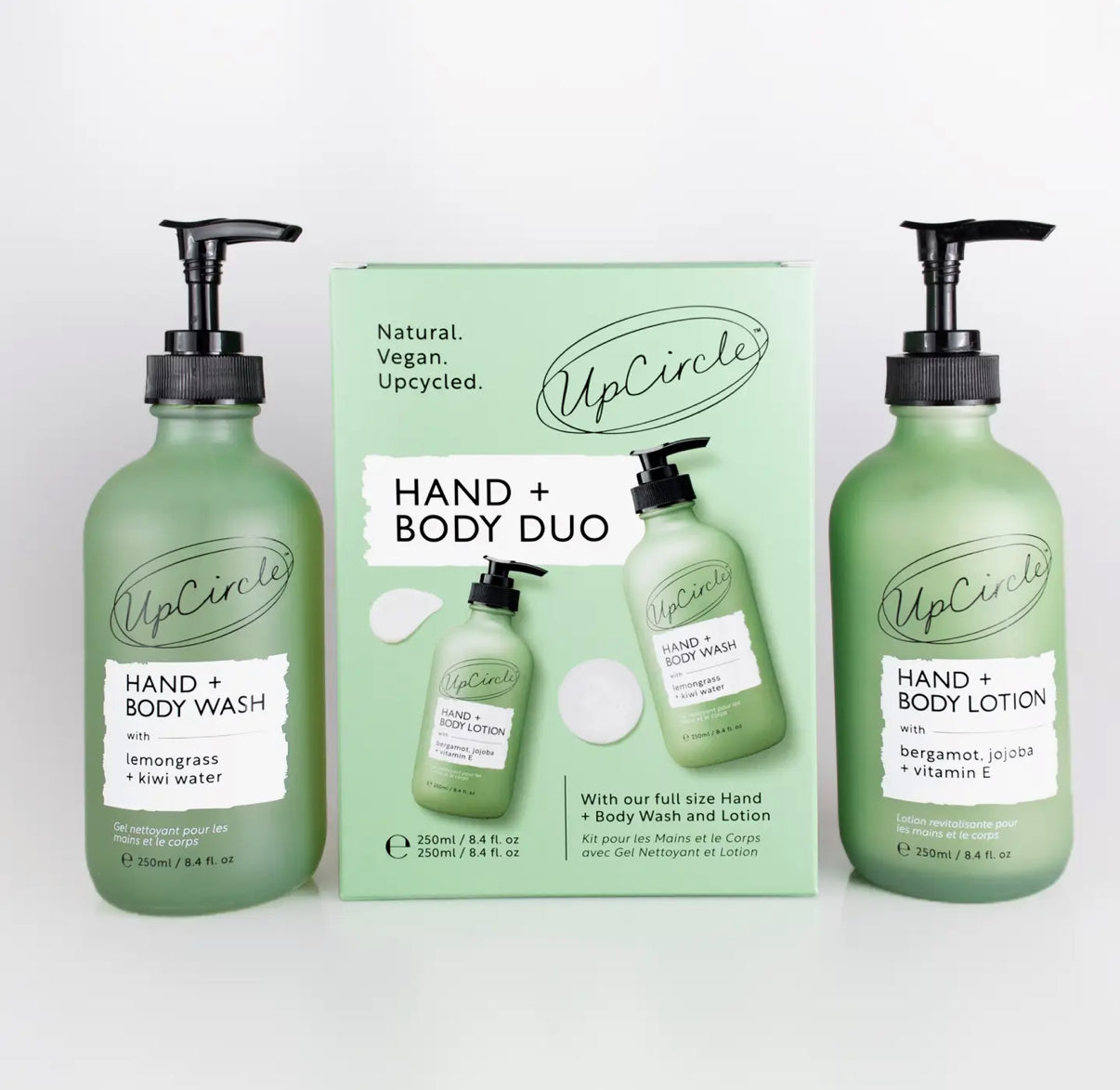 UpCircle Natural Vegan Sustainable Hand + Body Duo