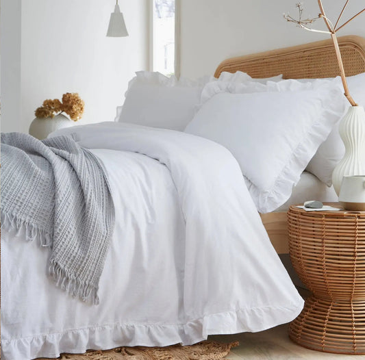 Cassia Frill Duvet Cover Set