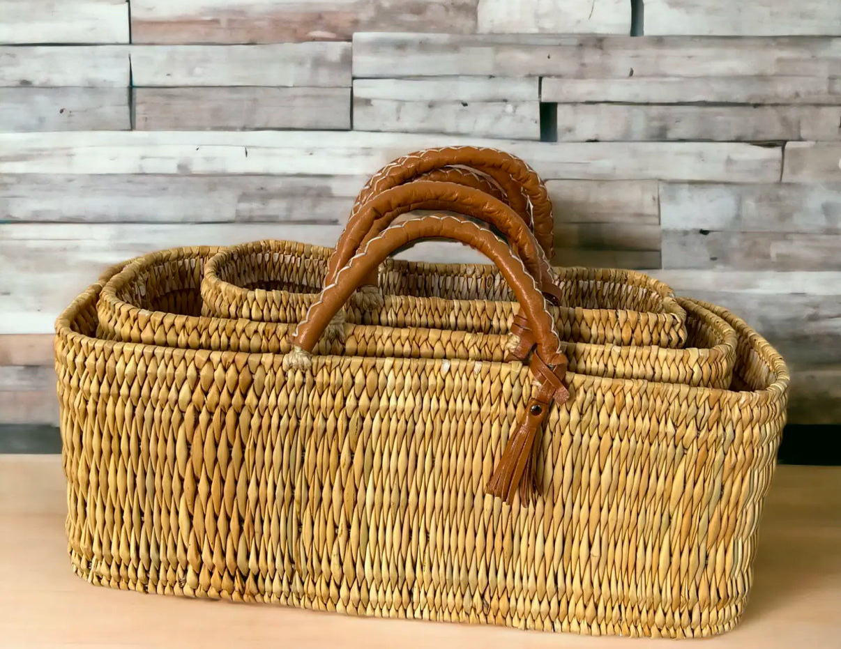 Moroccan Reed Baskets