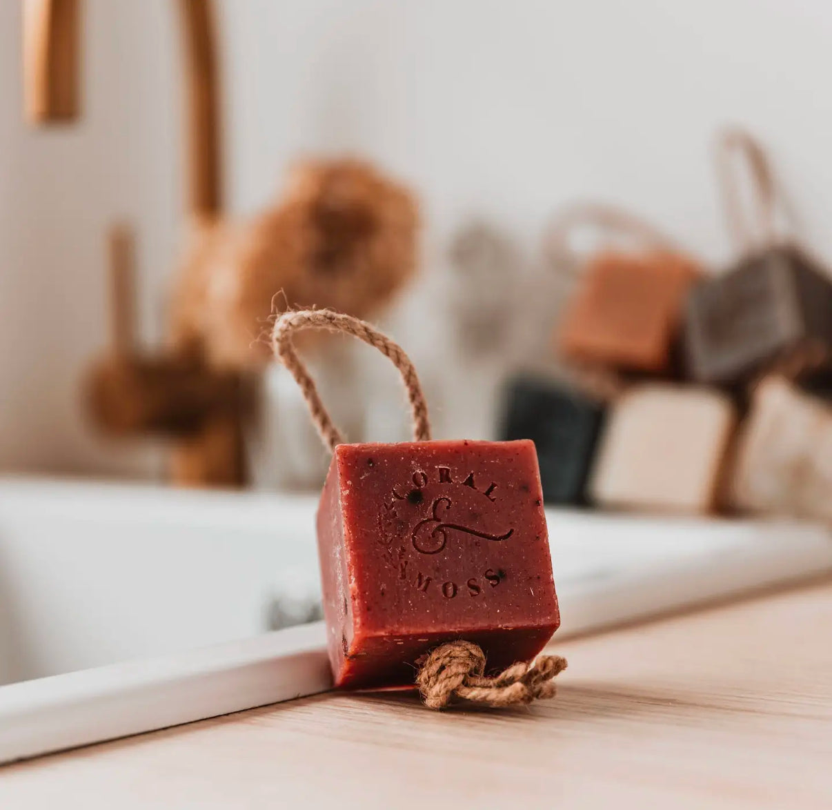 Handcrafted, Soap on a Rope