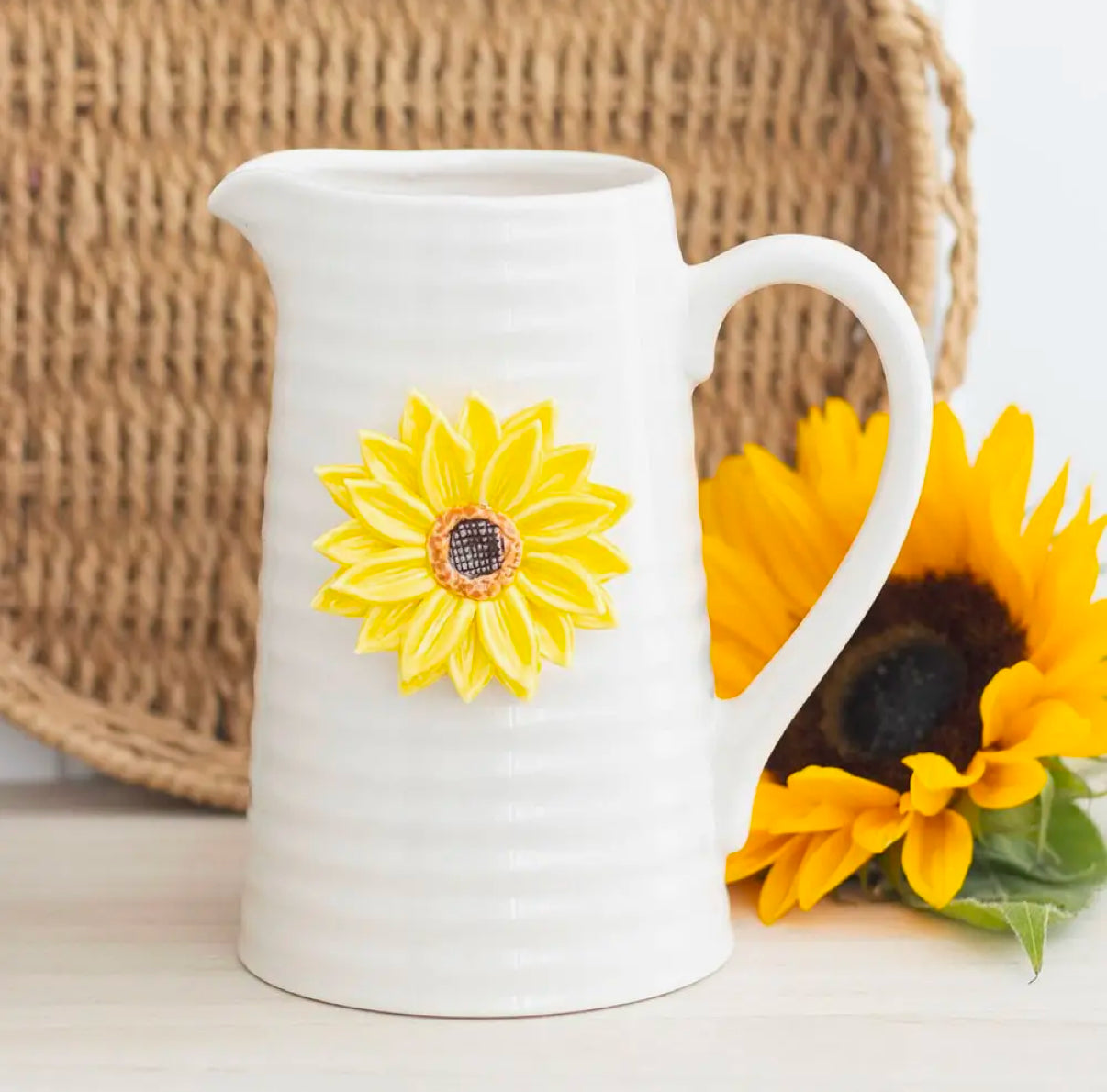 Pretty Ceramic Flower Jug