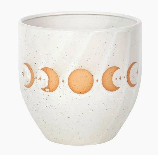 Moon Phase Plant Pot